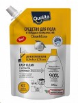 Средство для пола и твердых поверхностей, Qualita (Квалита) 500 мл 1 шт с экстрактом цитрусовых для мытья всех типов полов дой-пак