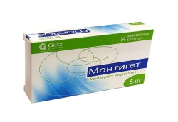 Монтигет табл. жев. 5 мг 14 шт.