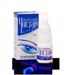 Капли для глаз и линз Чистая слеза 10 мл