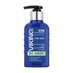 Крем после бритья для мужчин, Viking (Викинг) 200 мл 3в1 сенситив для чувствительной кожи флакон с помпой-дозатором