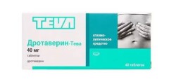 Дротаверин-Тева табл. 40 мг 40 шт.