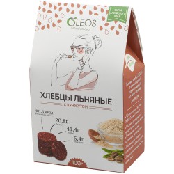 Хлебцы льняные с кунжутом 100 г