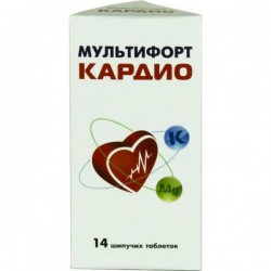 Мультифорт Кардио 14 шт. табл. шип.