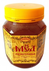 Мед Разнотравье шестигранник 500 г