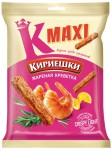 Сухарики, Кириешки 60 г Макси жареная креветка