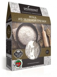Мука Polezzno из зеленой гречки 500 г