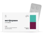 Метформин солофарм, таблетки с пролонгированным высвобождением 1000 мг 60 шт