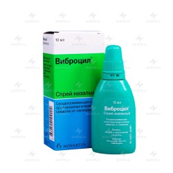 Виброцил спрей наз. 10 мл 1 шт.