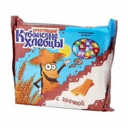 Хлебцы хрустящие 100 г с гречкой