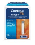 Тест-полоски, Contour TS (Контур ТС) 25 шт