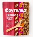 Мюсли, Фруктовая энергия 270 г Гранола из пророщенной пшеницы запеченные с кокосом арахисом и папайей