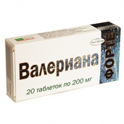 Валериана Форте 20 шт. табл. 200 мг