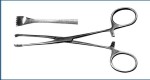 Зажим для захватывания кишечной стенки, арт. З-24 прямой 152 мм