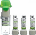 Спиолто Респимат, раствор для ингаляций дозированный 2.5 мкг+2.5 мкг/доза 4 мл 3 шт картриджи в комплекте с ингалятором