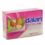 Мыло, Dalan (Далан) 90 г 1 шт Мульти Кеа Молоко и Миндаль инд. упак.