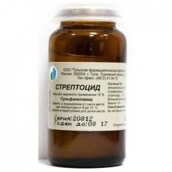 Стрептоцид мазь 10% 25 г 1 шт.