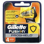 Кассеты для станков для бритья, Gillette (Жиллет) 4 шт Фьюжн ПроШилд