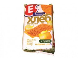 Хлеб вафельный 80 г Елизавета с луком