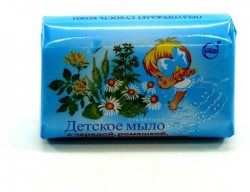 Мыло детское 100 г с травами