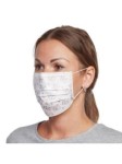 Маска медицинская одноразовая, 1 шт 3-х слойная на резинках с рисунком 2400003675805