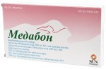 Медабон, табл. + табл. ваг. 5 шт (в наборе - 1 таблетка мифепристона 200 мг + 4 вагинальных таблетки мизопростола 20 мг)