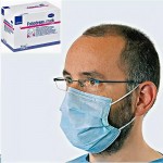 Маска медицинская одноразовая, Foliodress (Фолиодресс) 1 шт арт. 992537 комфорт луп на резинках голубая 2400003675805