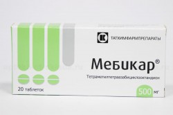 Мебикар табл. 500 мг 20 шт.