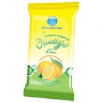 Салфетки влажные, Visage (Визаж) 15 шт освежающие с ароматом лимона