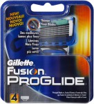 Кассеты для станков для бритья, Gillette (Жиллет) 4 шт Фьюжн ПроГлайд