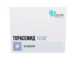 Торасемид табл. 10 мг 30 шт.