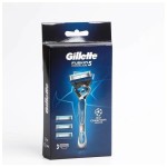 Станок для бритья, Gillette (Жиллет) Фьюжн проглайд флексбол с 1 сменной кассетой + 2 сменные кассеты фьюжн проглайд