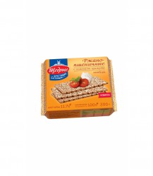 Хлебцы хрустящие 200 г Щедрые ржано-пшеничные с кунжутом