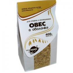 Овес 400 г в оболочке для проращивания