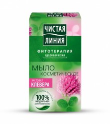 Мыло Чистая линия клевер 80 г