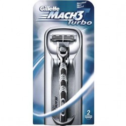Станок для бритья Gillette мак 3 турбо + 2 кассеты