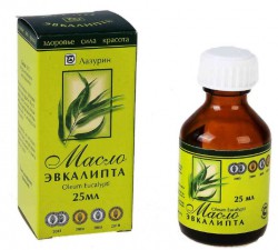 Масло эвкалиптовое в инд. упак. 25 мл