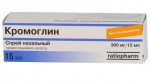 Кромоглин, спрей наз. дозир. 3 мг/доза 100 доз 15 мл №1
