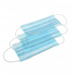 Маска медицинская одноразовая, Rutex (Рутекс) 1 шт стандарт на резинках голубая 2400003675805